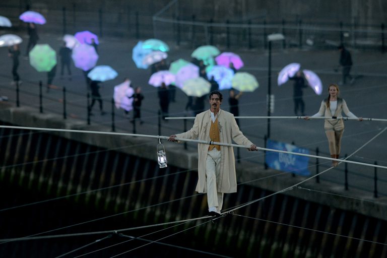 ‘Portolan’ – a theatrical wire walk for Sunderland Tall Ships