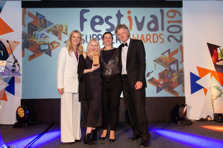 We won! Best Visual Spectacular at the Festival Supplier Awards 2019