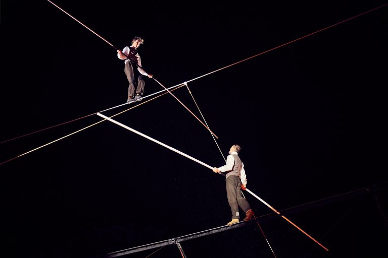 New: A poetic ethereal highwire show