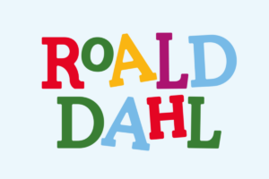 Colourful logo for the Roald Dahl Story Company